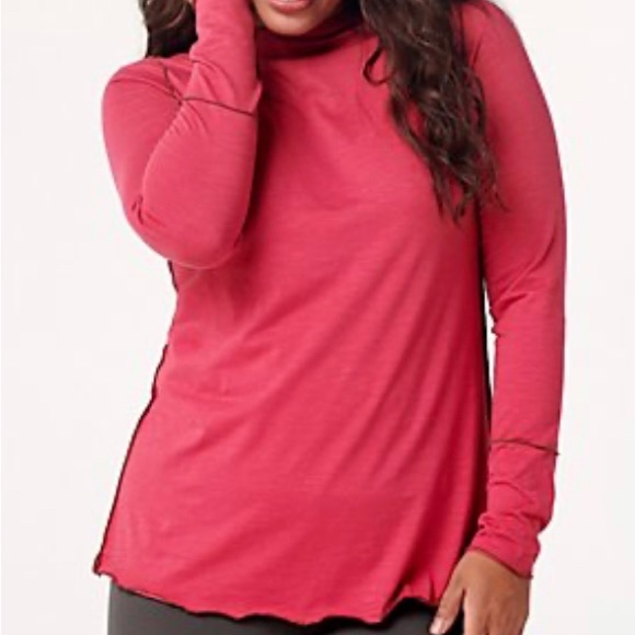 LOGO Layers by Lori Goldstein Long-Sleeve Knit Top with Purl Detail Size… - Picture 7 of 7